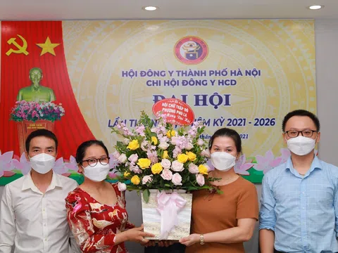 Đại hội thành lập Chi hội Đông y HCD chăm sóc sức khỏe chủ động