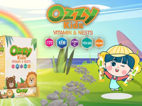Vinlegend ra mắt sản phẩm Ozzy Kids - xóa tan thói biếng ăn của trẻ