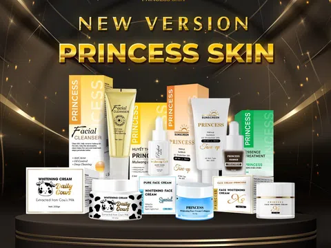 Mỹ Phẩm Princess Skin - Thương hiệu làm đẹp được Phụ nữ Việt tin dùng