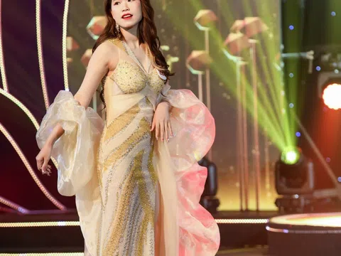Tài năng và vẻ đẹp của danh hiệu Người đẹp Trí Tuệ Hoa hậu Thương hiệu Việt 2023 Nguyễn Thị Nhàn