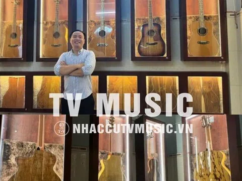 Hành trình Guitar thủ công Việt Nam vươn ra thế giới của Trần Quang Vũ