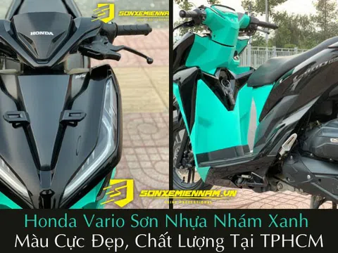 Sơn xe máy miền Nam - Tân trang “Chiến Mã” của bạn đẹp như mới