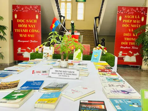 Lâm Đồng: Trưng bày, giới thiệu sách nhân Ngày Quốc tế Hạnh phúc 20/3