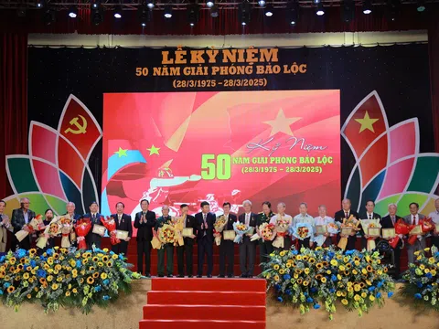 Bảo Lộc, Lâm Đồng: Long trọng tổ chức kỷ niệm 50 năm Ngày giải phóng