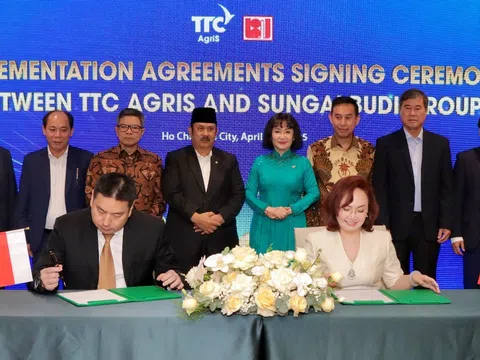 TTC AgriS và Sungai Budi thúc đẩy hợp tác chiến lược Việt Nam - Indonesia, lan tỏa mô hình nông nghiệp tuần hoàn công nghệ cao