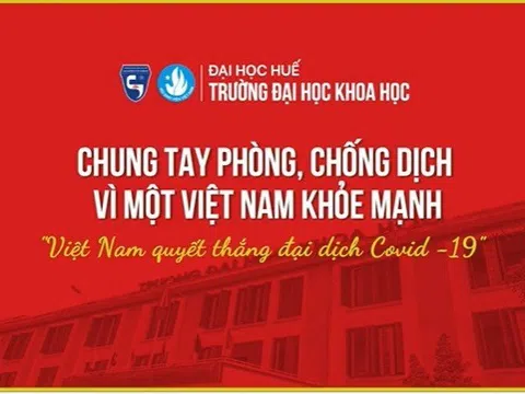 Hội sinh viên Trường ĐH Khoa học, Đại học Huế: đẩy mạnh công tác phòng chống dịch COVID-19