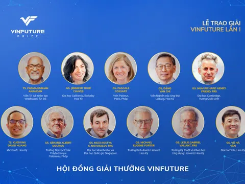 Công bố lễ trao giải VinFuture Lần thứ I – Vinh danh 4 công trình khoa học phụng sự nhân loại 2021