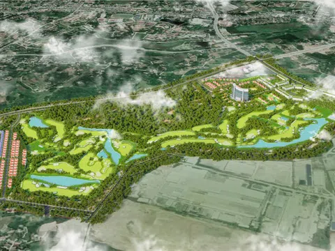 Sắp động thổ quần thể nghỉ dưỡng sân golf FLC Phú Thọ