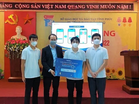 Vĩnh Phúc: Đại học Phenikaa trao tặng tài trợ cho ý tưởng khởi nghiệp WELLIFE