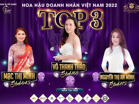 Doanh nhân Võ Thanh Thảo dẫn đầu BXH Hoa hậu Doanh nhân Việt Nam 2022