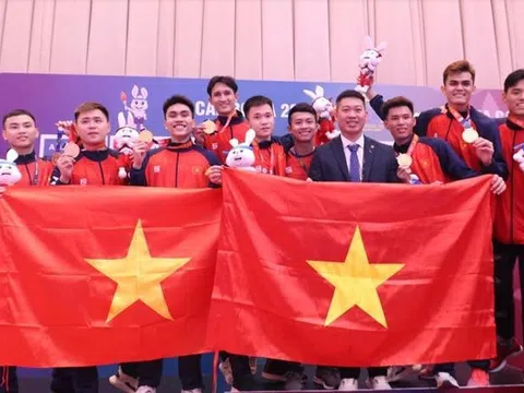 Đội tuyển Karate Việt Nam giành chiến thắng lịch sử tại Seagame 32