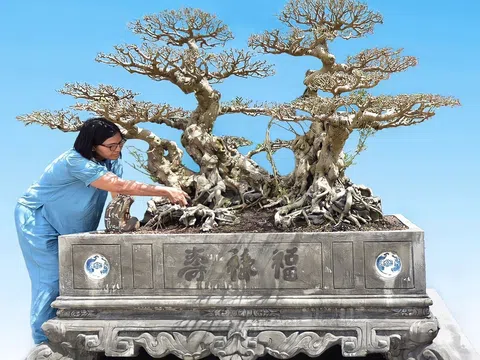 Nghệ nhân Quân Xốm “bật mí” về tác kiệt tác Song Long Toạ Thạch