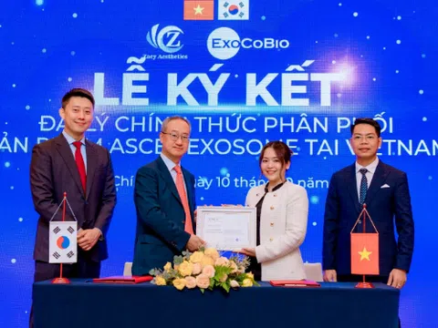 Skincare with Cece trở thành Đại lý phân phối ASCE+ Exosome của Tập đoàn ExoCobio Hàn Quốc
