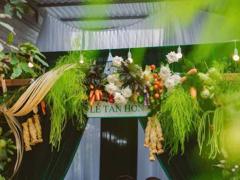 Đám cưới “rau, củ, quả” tại Bình Định gây ồn ào: Người khen kẻ chê còn bạn thì sao?
