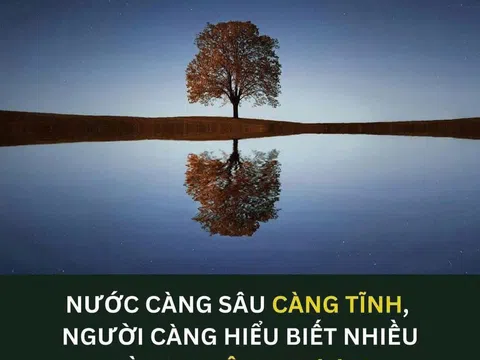 Càng tĩnh càng đáng nể ...