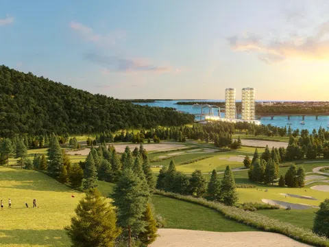 Sân golf trên bán đảo – Tuyệt tác có một không hai của Greg Norman tại MerryLand Quy Nhơn