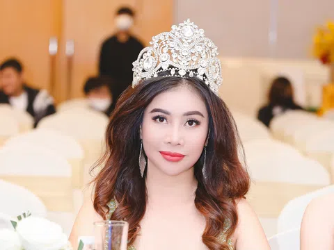 Hoa hậu Thiện nguyện Phạm Minh Phi thần thái đầy khí chất với vai trò giám khảo cuộc thi Hoa hậu Doanh nhân Châu Á Việt Nam 2022