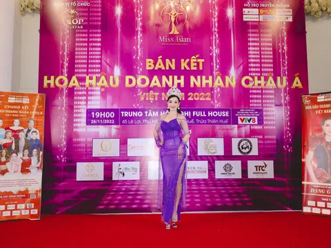Hoa hậu Vũ Ngọc Anh: “Thí sinh tham dự cuộc thi Hoa hậu Doanh nhân Châu Á Việt Nam 2022 phải đề cao được giá trị cốt lõi của phụ nữ Việt Nam”