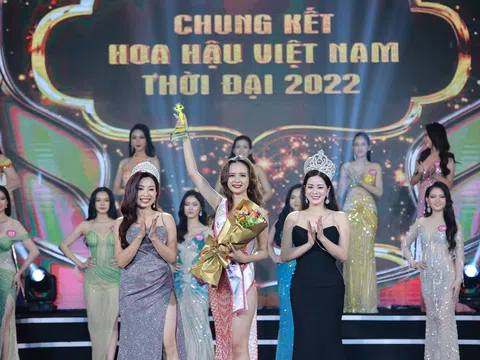 Phan Ngô Mỹ Uyên đạt danh hiệu "Người đẹp nhân ái" tại Hoa hậu Việt Nam Thời Đại 2022