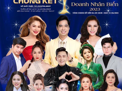 Hoa hậu Doanh nhân Biển 2023 nổi bật trên đường phố Quảng Nam trước ngày khai mạc