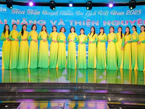 Đêm thi tài năn đầy ấn tượng của các thí sinh Hoa hậu Doanh nhân Du lịch Việt Nam
