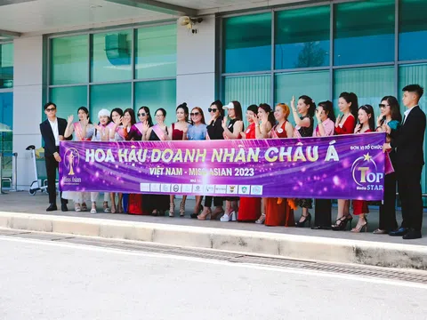 Dàn thí sinh Hoa hậu Doanh nhân Châu Á Việt Nam 2023 rạng rỡ ngày đầu nhập cuộc