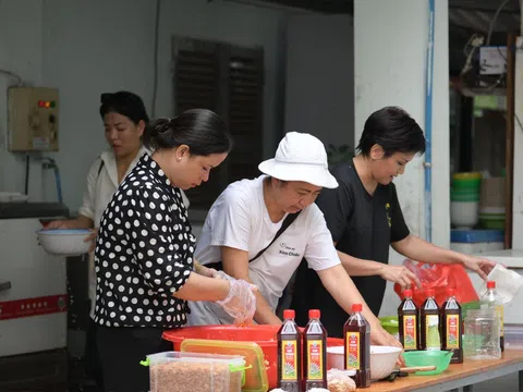 Chương trình nấu ăn cho em tại mái ấm Don Bosco- Cần Giờ