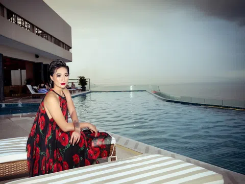 Hoa hậu Trịnh Lan Trinh khoe thần thái ngút trời trong trang phục của NTK Đỗ Mạnh Cường