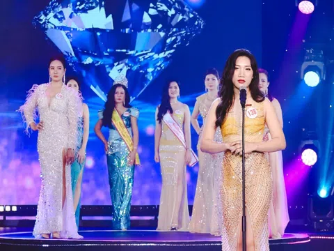 Doanh nhân Nguyễn Thị Hằng đăng quang Á hậu 2 Hoa hậu Thương hiệu Việt Nam 2023