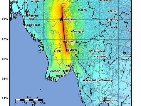 Myanmar hứng chịu trận động đất mạnh nhất trong hơn một thế kỷ, ít nhất 265 người thiệt mạng