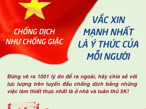 Vác Xin mạnh nhất là ý thức của mỗi người