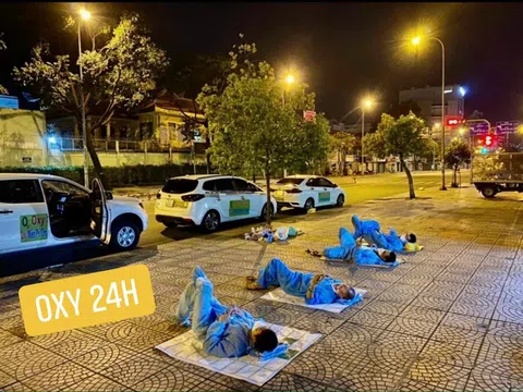 Đêm trắng của các "chiến binh" Team Oxy 24h mang hơi thở, sự sống cho đồng bào