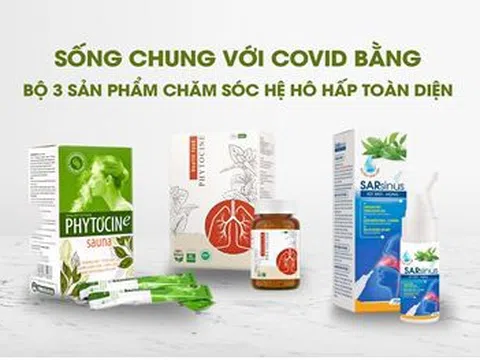 BỘ 3 SẢN PHẨM GIÚP BẢO VỆ VÀ CHĂM SÓC HỆ HÔ HẤP TOÀN DIỆN MANG THƯƠNG HIỆU PHYTOCINE ĐƯỢC VINH DANH TOP 10 THƯƠNG HIỆU TIN DÙNG NHẤT VIỆT NAM 2021