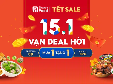 Bí quyết tổ chức tiệc đón năm mới cùng loạt deal “xịn” từ ShopeeFood