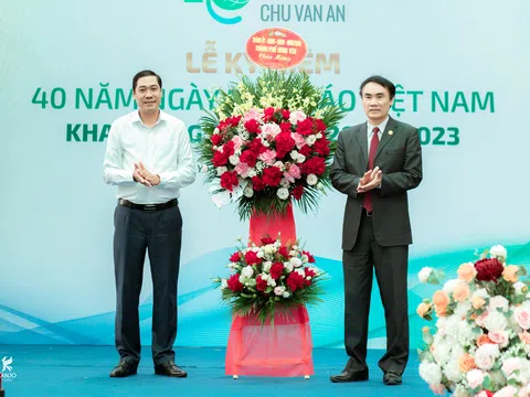 Lễ Kỷ niệm 40 năm ngày Nhà giáo Việt Nam và Lễ Khai giảng năm học mới tại Trường Đại học Chu Văn An