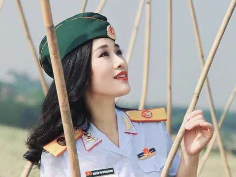 Điều ít biết về Thượng tá, NSƯT Hương Giang - cháu ruột nhạc sĩ An Thuyên