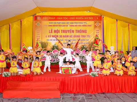 Lễ hội Chùa Sùng Bảo 2024: Tôn vinh truyền thống tâm linh và văn hóa tại Hưng Yên