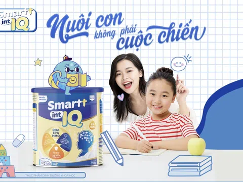 Sản phẩm dinh dưỡng công thức SMART IQ: Vì sự phát triển trí não - thể chất một cách toàn diện