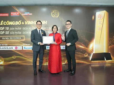Generali Việt Nam được vinh danh Top 10 Sản phẩm – Dịch vụ tin dùng Việt Nam 2024 với VITA – Sức Khỏe Vàng