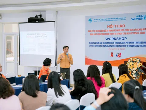 Giảm thiểu kỳ thị và bạo lực đối với phụ nữ sống chung với HIV