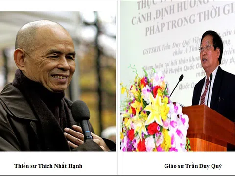 Không của Thiền sư Thích Nhất Hạnh và Có của Giáo sư Trần Duy Quý