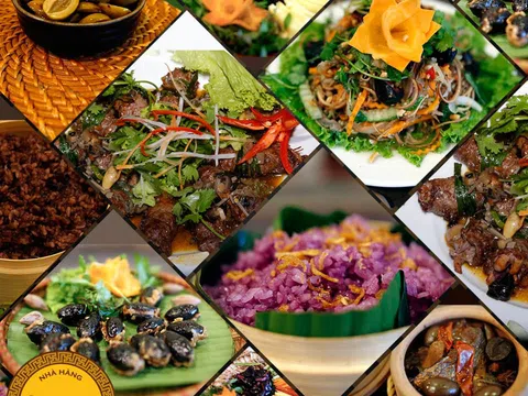 ĐẾN NHÀ HÀNG QUẢ TRÁM THƯỞNG THỨC ĐẶC SẢN VÙNG MIỀN