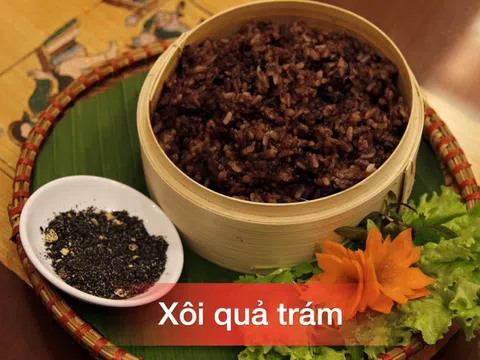 Bí quyết làm món xôi trám đen vừa dẻo vừa thơm