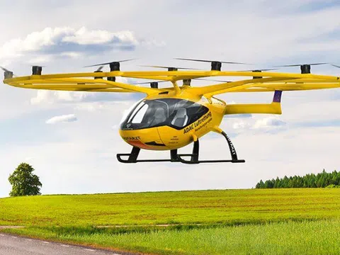 Taxi bay Volocopter thử nghiệm cấp cứu trên không