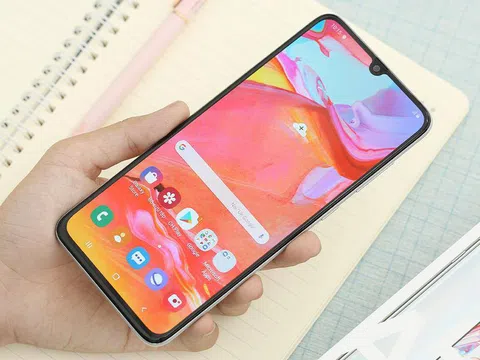 Cách cài hình nền điện thoại Samsung Galaxy A70