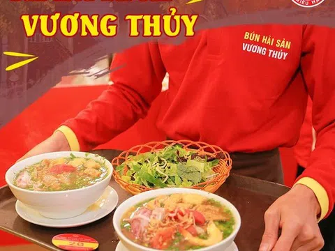 Bún riêu hải sản Vương Thủy – Đơn giản mà ngon.