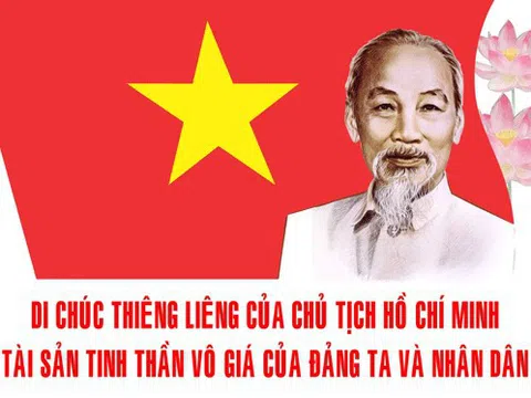 Di chúc thiêng liêng của Hồ Chủ tịch: Ngọn đuốc soi đường đưa dân tộc tới tương lai