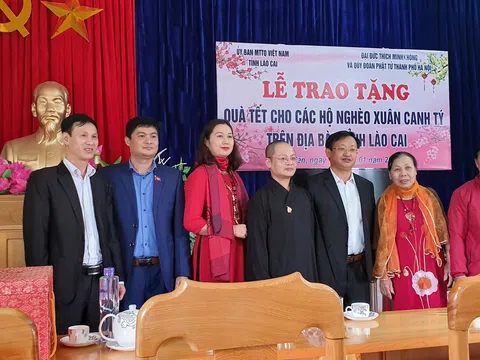 Chùa Song Liễu - Phụng Long Thiền Tự hướng về miền biên cương Tây Bắc với tấm lòng sẻ chia