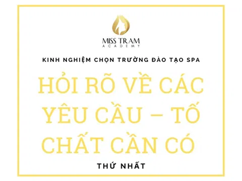 Lưu ý và cách chọn nghề SPA phù hợp cho người mới