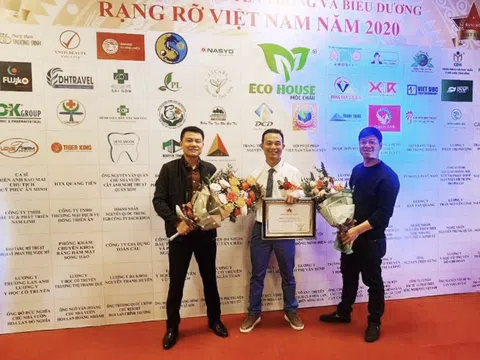 Homestay Mộc Châu Eco House đạt danh hiệu “Doanh nghiệp tiêu biểu toàn quốc”